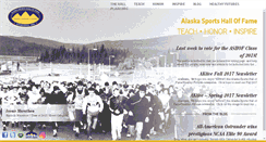 Desktop Screenshot of alaskasportshall.org